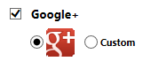 google plus options