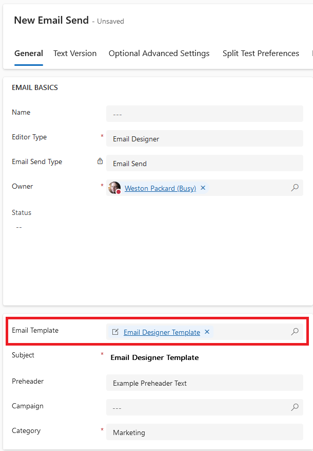 QuickStartGuideSelectEmailTemplateInEmailSend.png
