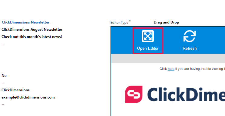 Quick Start Guide: Send Your First Bulk Email – ClickDimensions Support