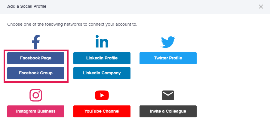 Social Media App - Why Can't I connect my correct Facebook account? :  Comergence by Optimal Blue